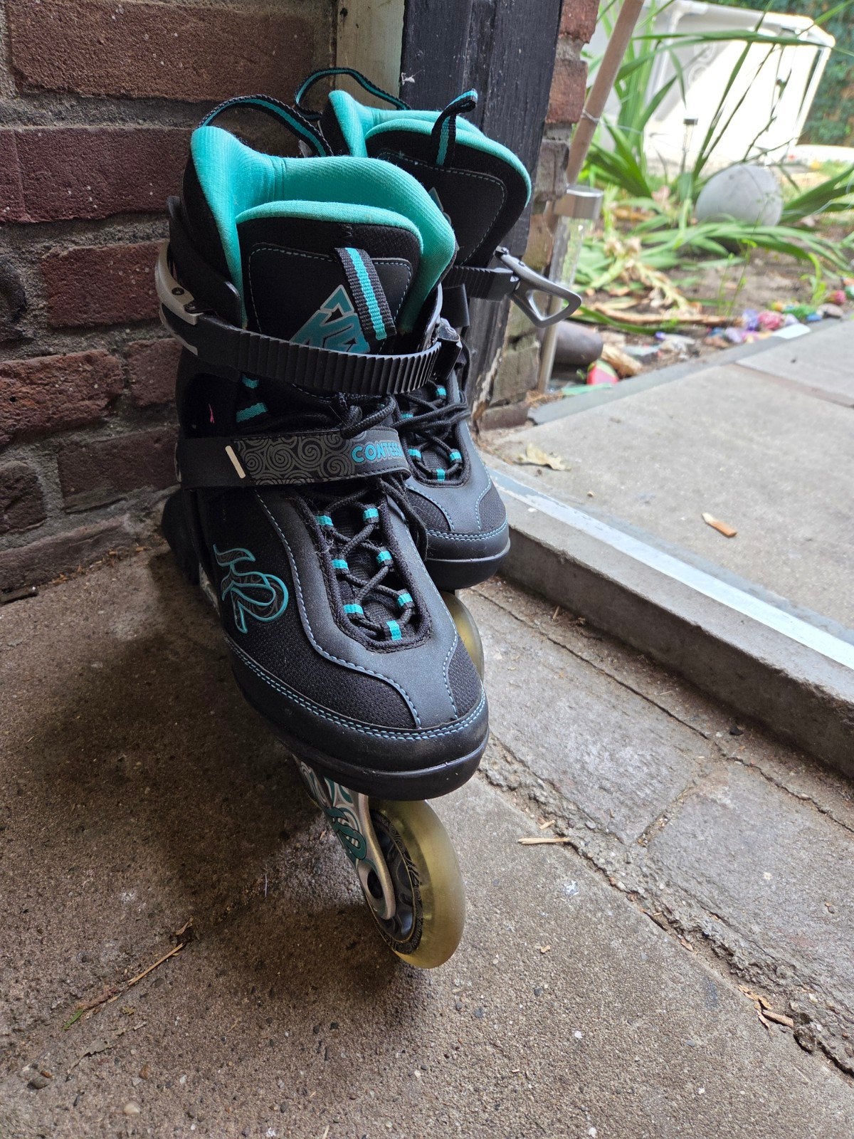 Dames skeelers maat 40 / 40,5, Sport en Fitness, Skeelers, Gebruikt, Roces, Ophalen of Verzenden, Inline skates 4 wielen