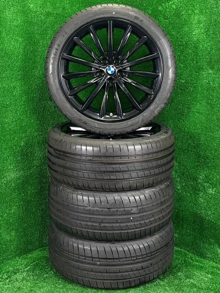 Originele 19 inch BMW style 633 velgen met banden g30 g31, 19 inch, Banden en Velgen, Germany, Ophalen of Verzenden