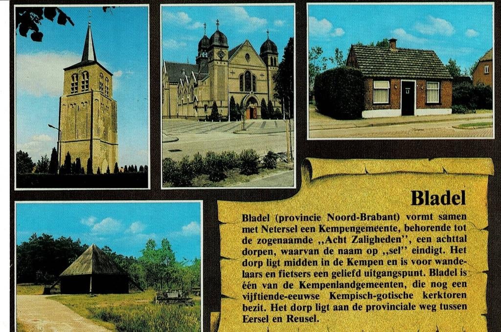 Bladel, Ophalen of Verzenden, Ongelopen, Noord-Brabant