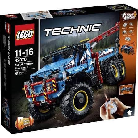 LEGO 42070 6x6 All Terrain Tow Truck, Ophalen, Lego, Nieuw, Technic