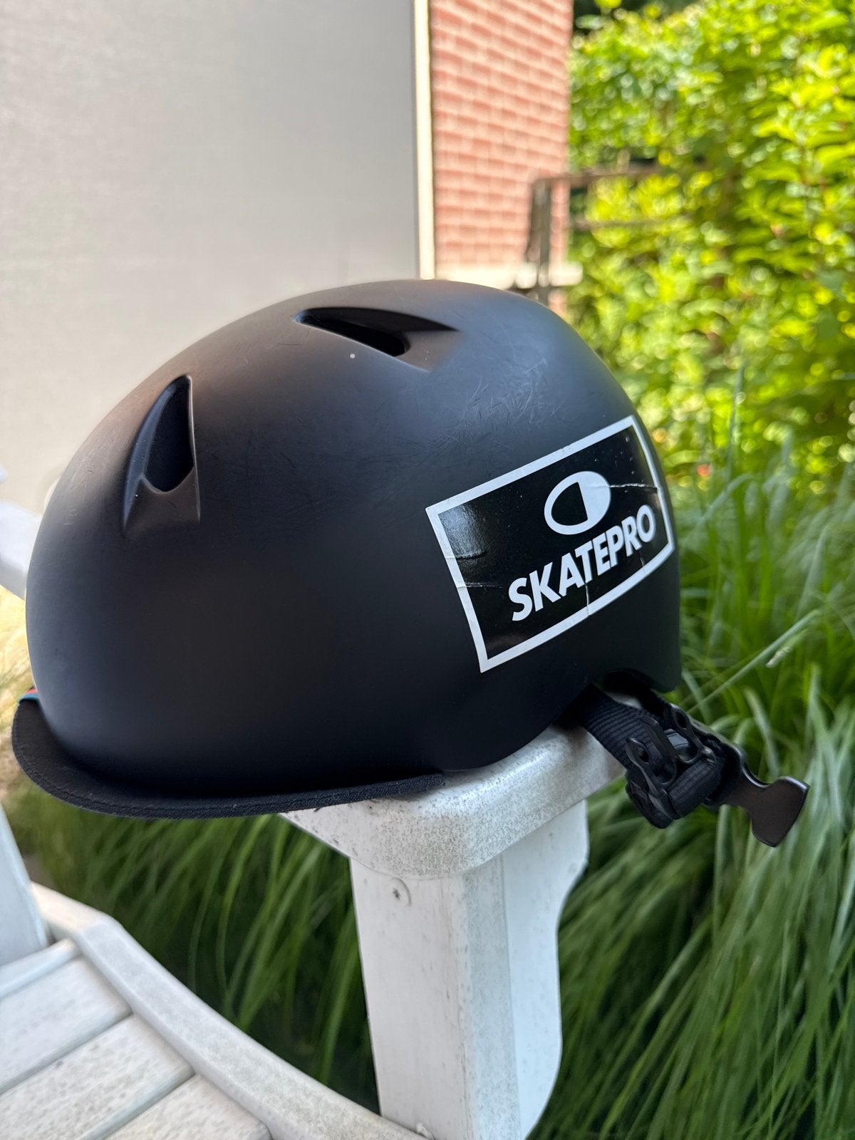 Zwarte Skatepro Bern helm - Maat S/M, Ophalen, Gebruikt, S, Heer of Dame