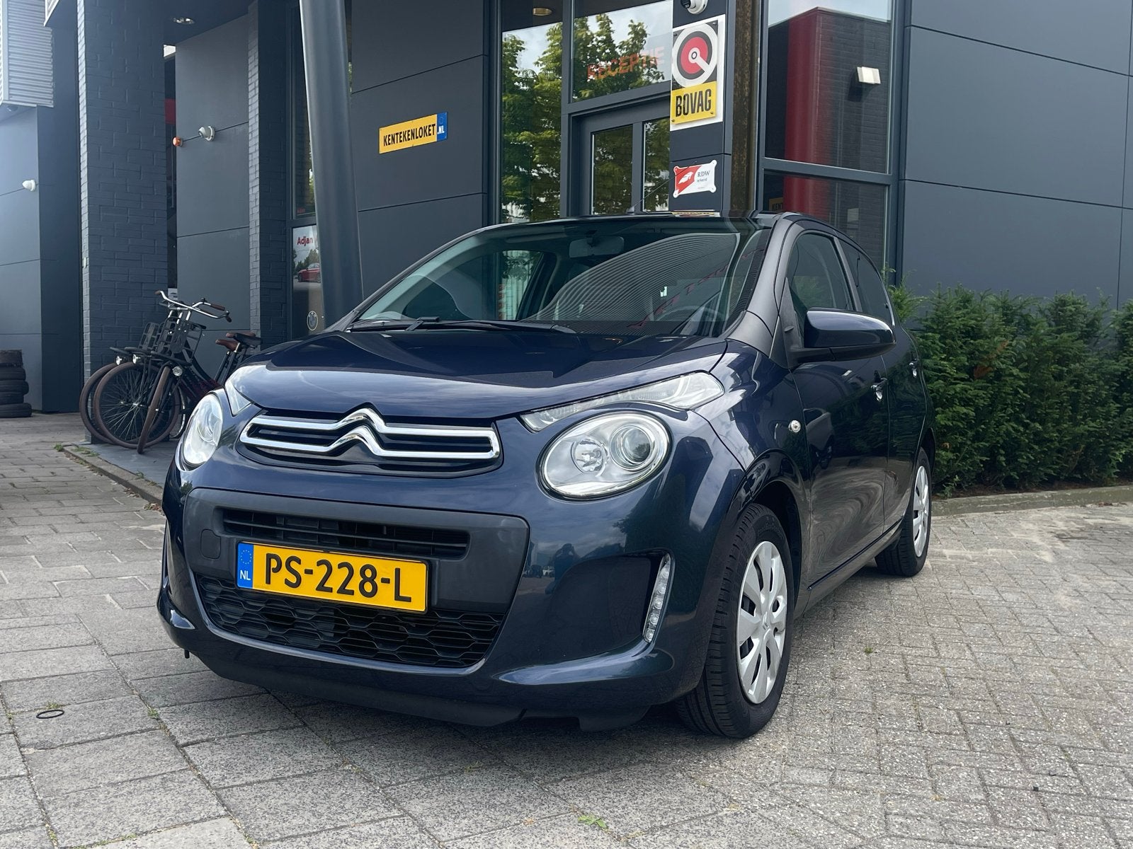 Citroën C1 1.0 VTi Airscape 5Deurs Blauw, Auto's, Voorwielaandrijving, Zwart, C1, Origineel Nederlands