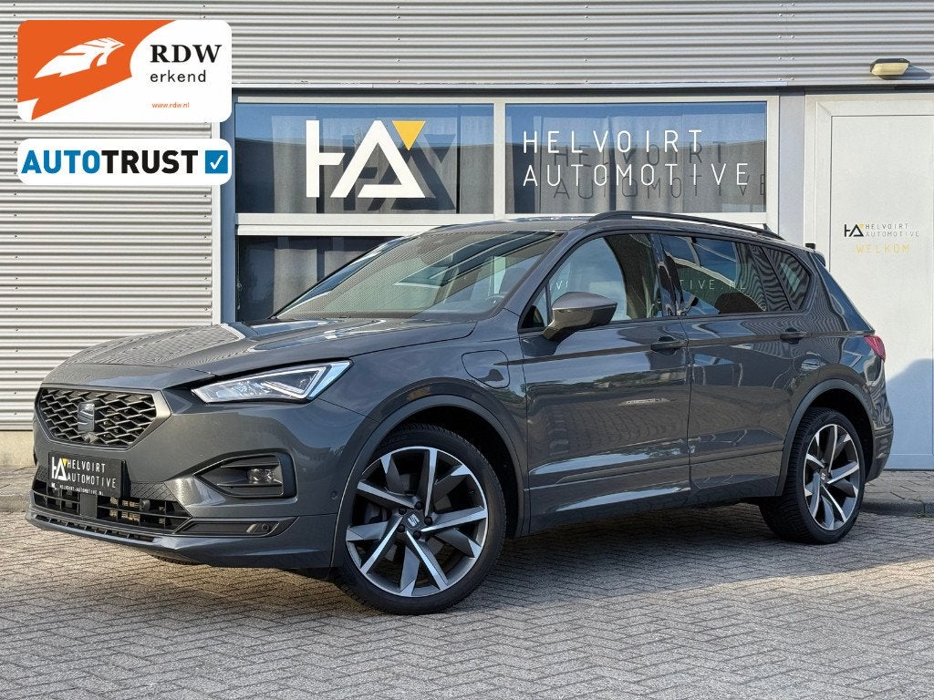 Seat Tarraco 1.4 TSI e-Hyb. FR | TREKHAAK | 360 | MEMORY, Adaptive Cruise Control, Stof, Zwart, Hybride Elektrisch/Benzine