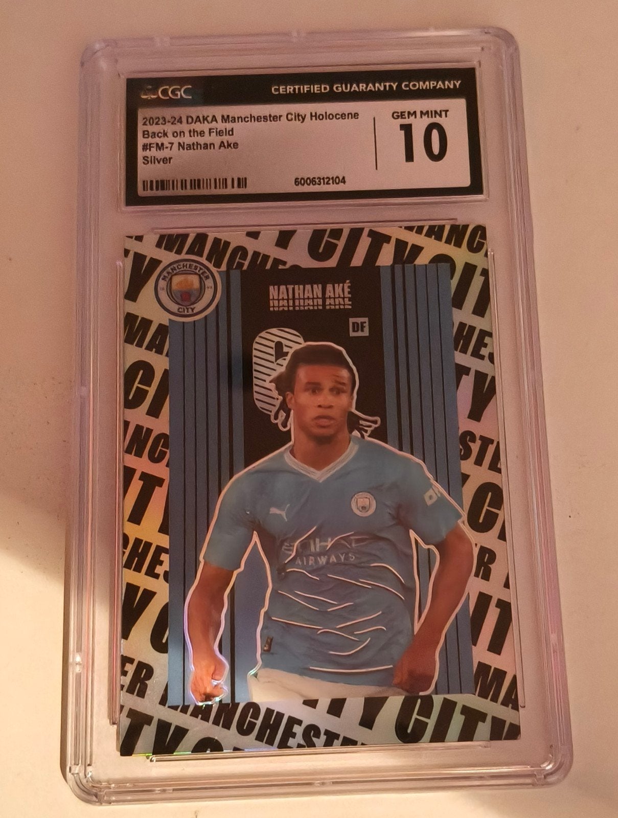 Nathan Ake Manchester City Mint 10.....( 7/10 ), Verzamelen, Ophalen of Verzenden, Nieuw, Buitenlandse clubs, Poster, Plaatje of Sticker