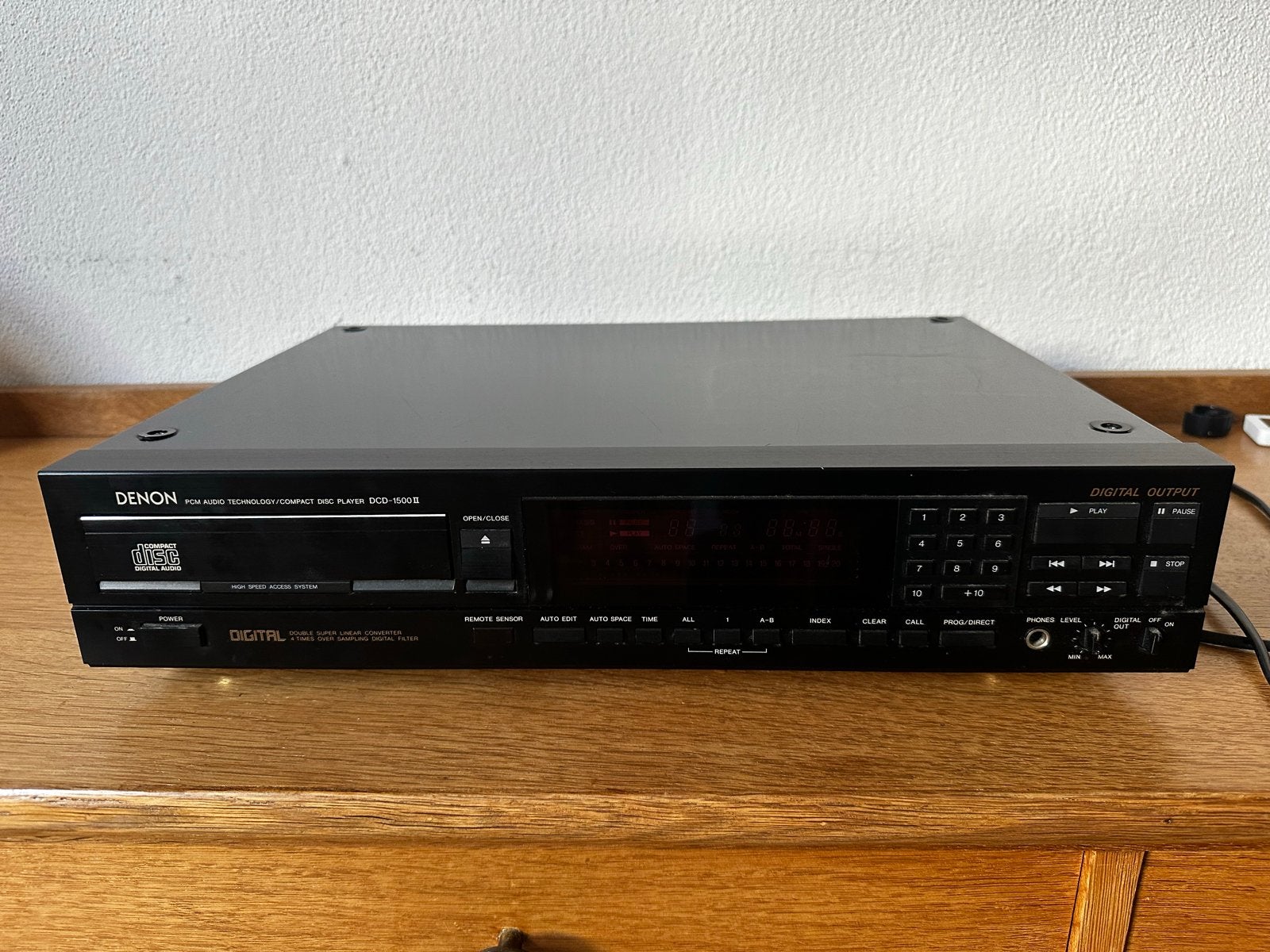 Denon DCD-1500 II – high-end vintage CD-speler – defect (m2450030386 ...