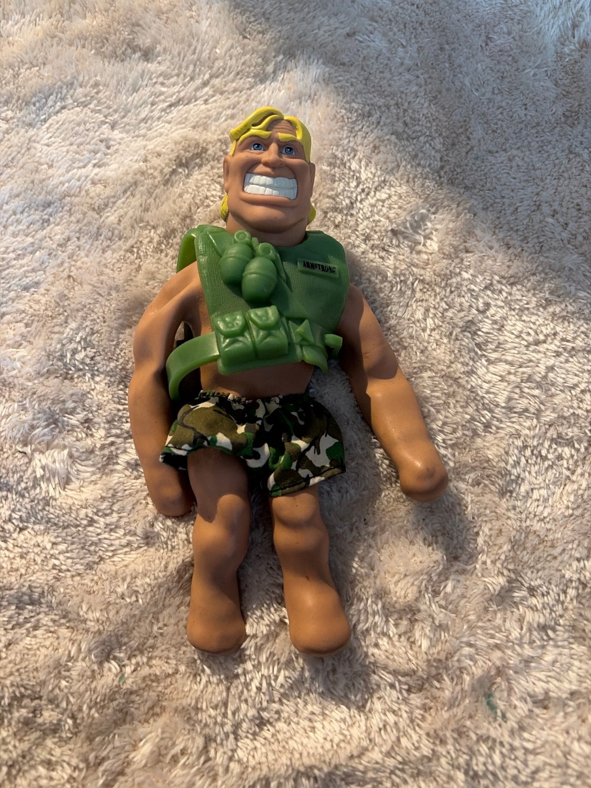 Vintage Action Man "Armstrong" Hasbro Jaren '90, Ophalen of Verzenden, Gebruikt