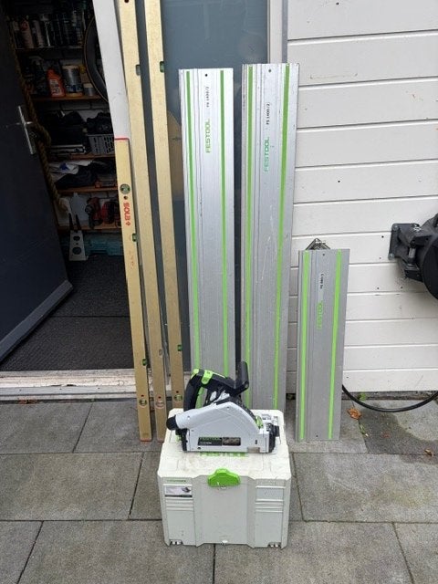 Festool Ts55 INVALZAAG, Doe-het-zelf en Verbouw, Gebruikt, Invalzaag, Ophalen of Verzenden, 30 tot 70 mm