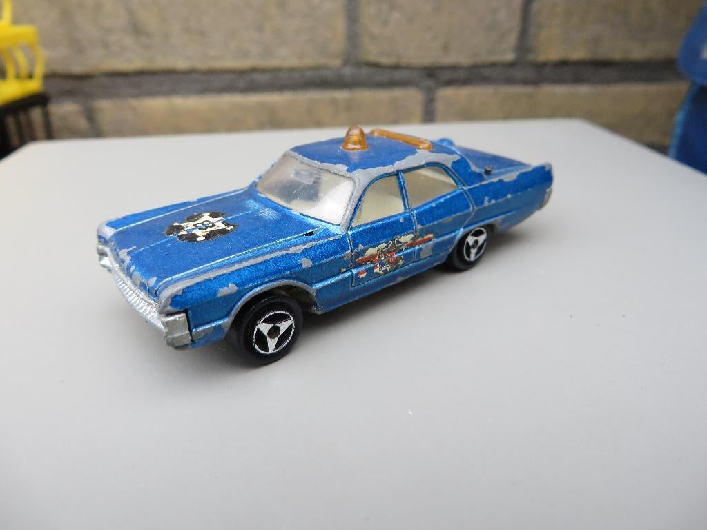 Majorette Plymouth POLICE, Ophalen of Verzenden, Gebruikt, Auto