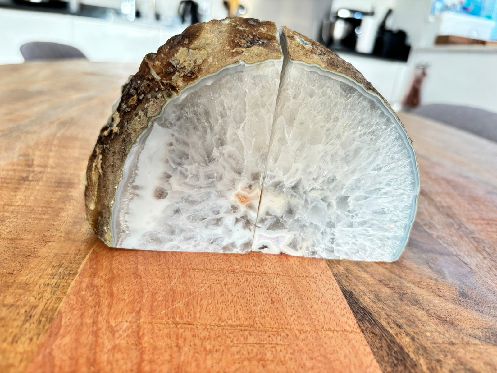 Geode boekensteun, Ophalen of Verzenden, Zo goed als nieuw