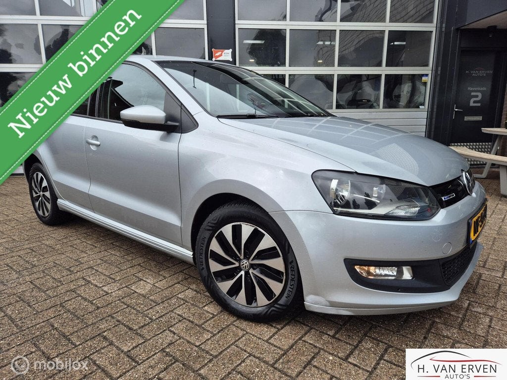 Volkswagen Polo 1.0 BlueMotion Edition, Auto's, Voorwielaandrijving, 40 €/maand, 95 pk, Origineel Nederlands