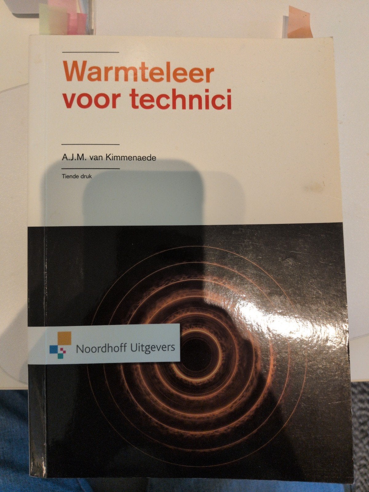 Warmteleer voor technici - A.J.M. van Kimmenaede (Tiende d, Boeken, A.J.M. van Kimmenaede, Zo goed als nieuw, Beta, HBO