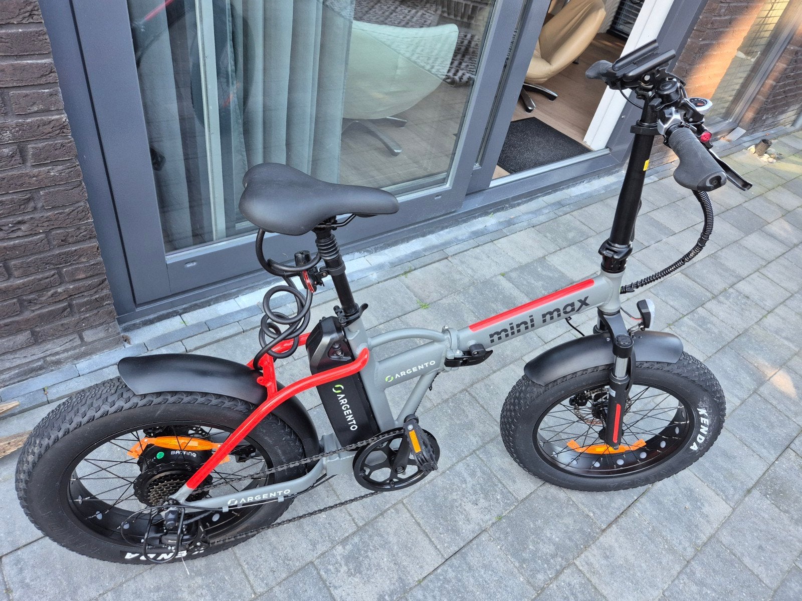 Ebike vouwfiets, Ophalen