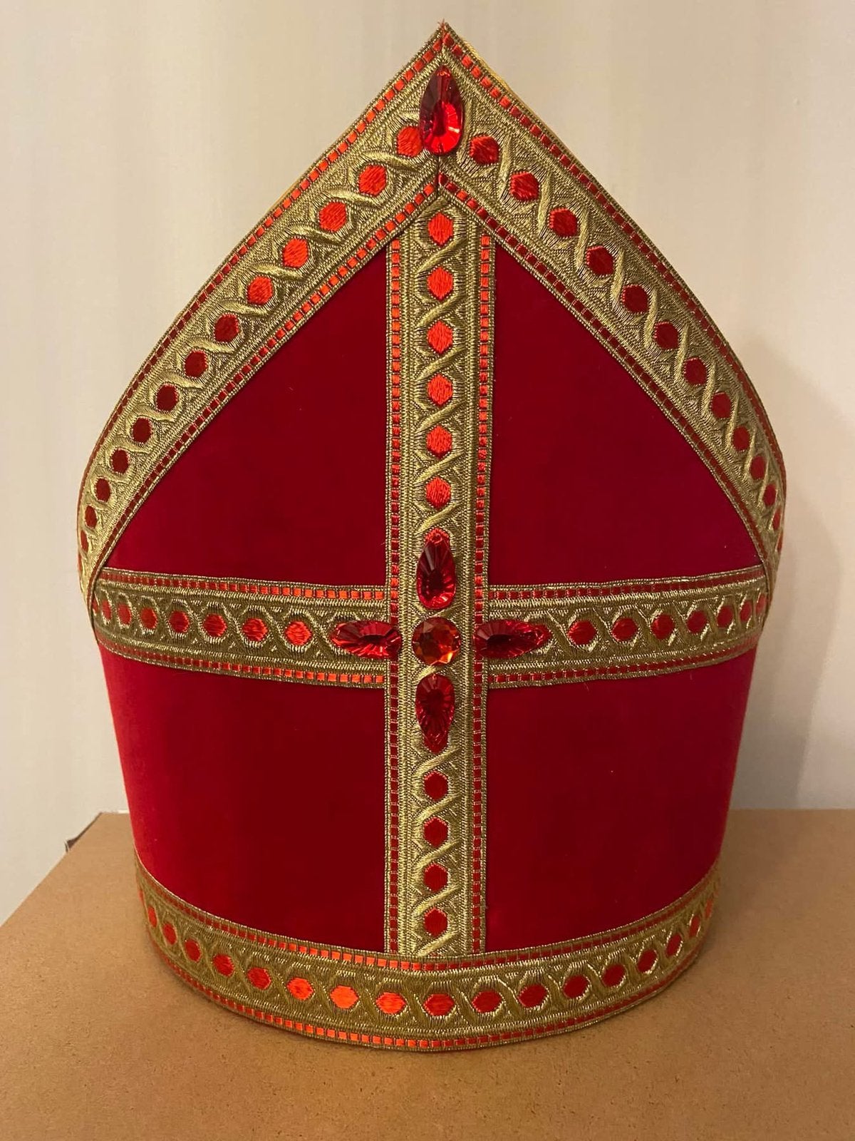 Sinterklaas mijter - koker mijter - Stefan vorm, Ophalen of Verzenden, Nieuw
