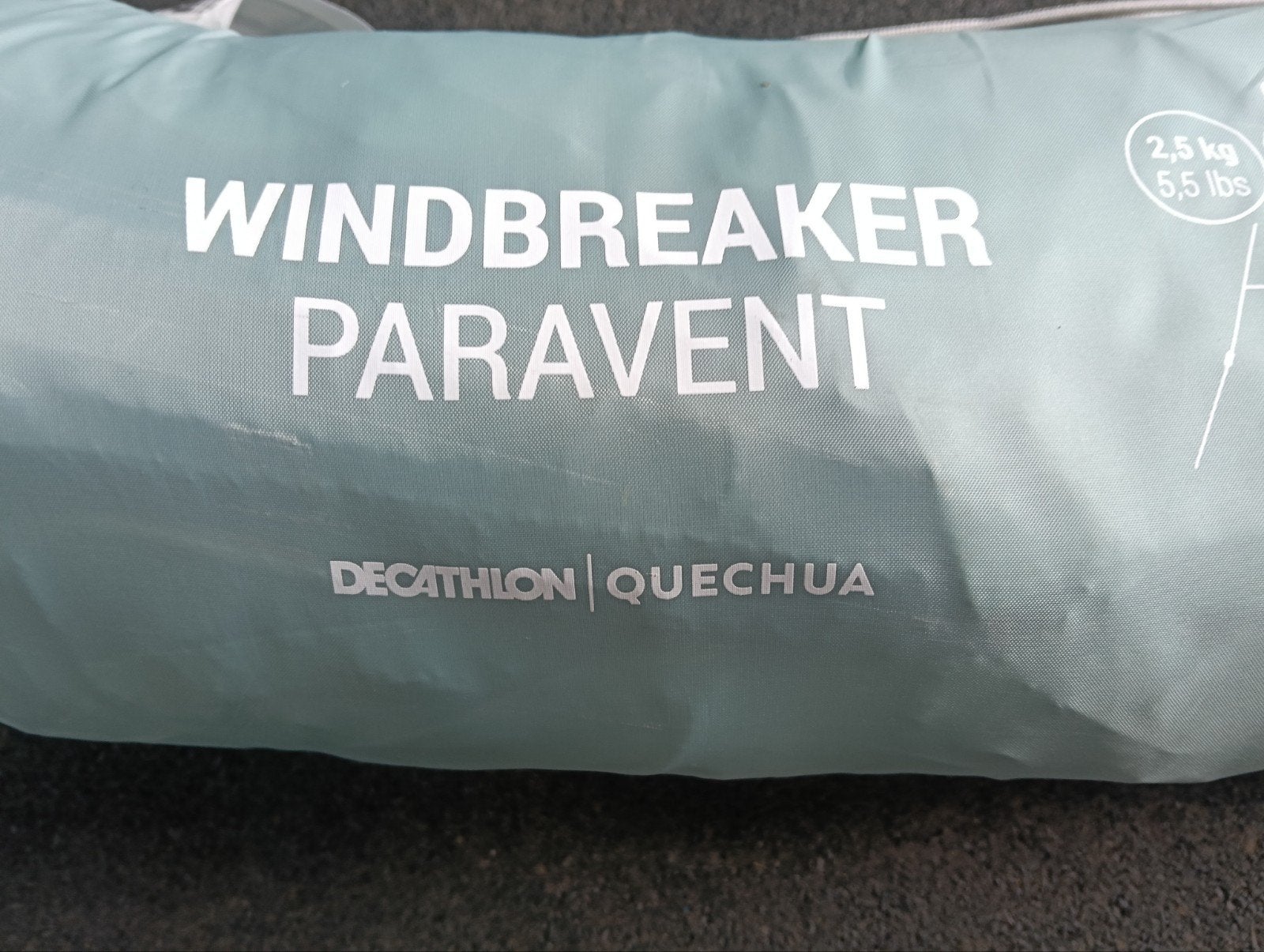 Decathlon Quechua Windscherm / Paravent - 2,5 kg, Ophalen of Verzenden, Zo goed als nieuw, Tot en met 2