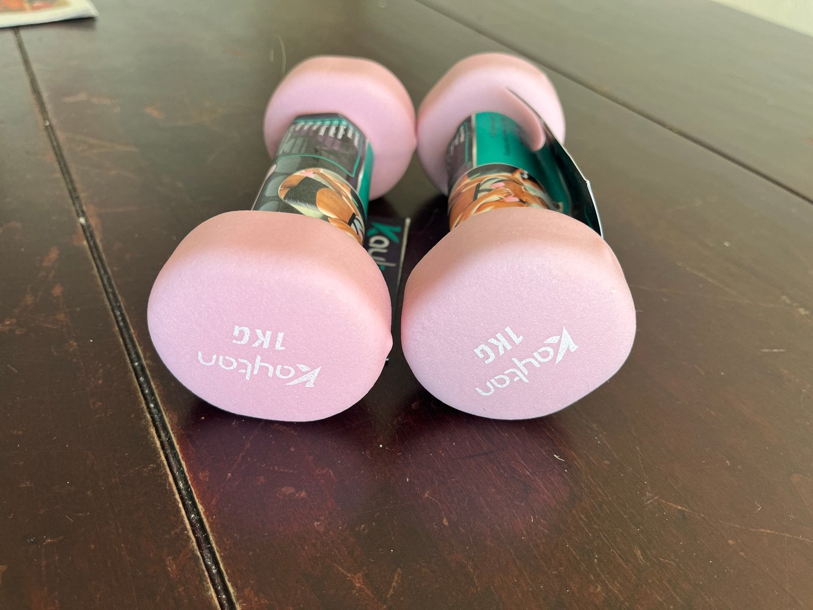 Kaytan Dumbbells 1 kg Roze - Set van 2, Ophalen, Nieuw, Armen, Dumbbell