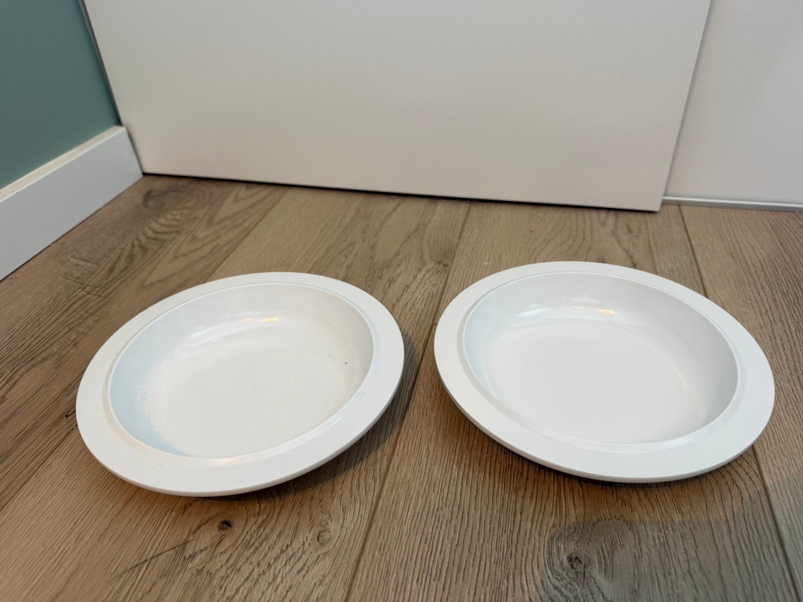 camping / boot servies diepe borden, Huis en Inrichting, Keuken | Servies, Kunststof, Mepal, Ophalen of Verzenden, Zo goed als nieuw