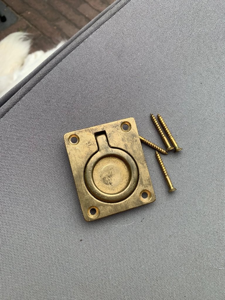 10 Luikringen koper 60/50mm, Doe-het-zelf en Verbouw, Hang- en Sluitwerk, Ophalen of Verzenden, Nieuw, Koper of Messing, Overige typen