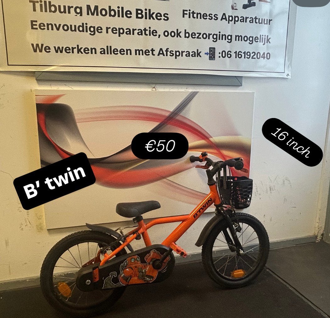 Kinderfietsjes /meisje fiets/jongensfiets / from€50, Ophalen, Gebruikt, Minder dan 16 inch