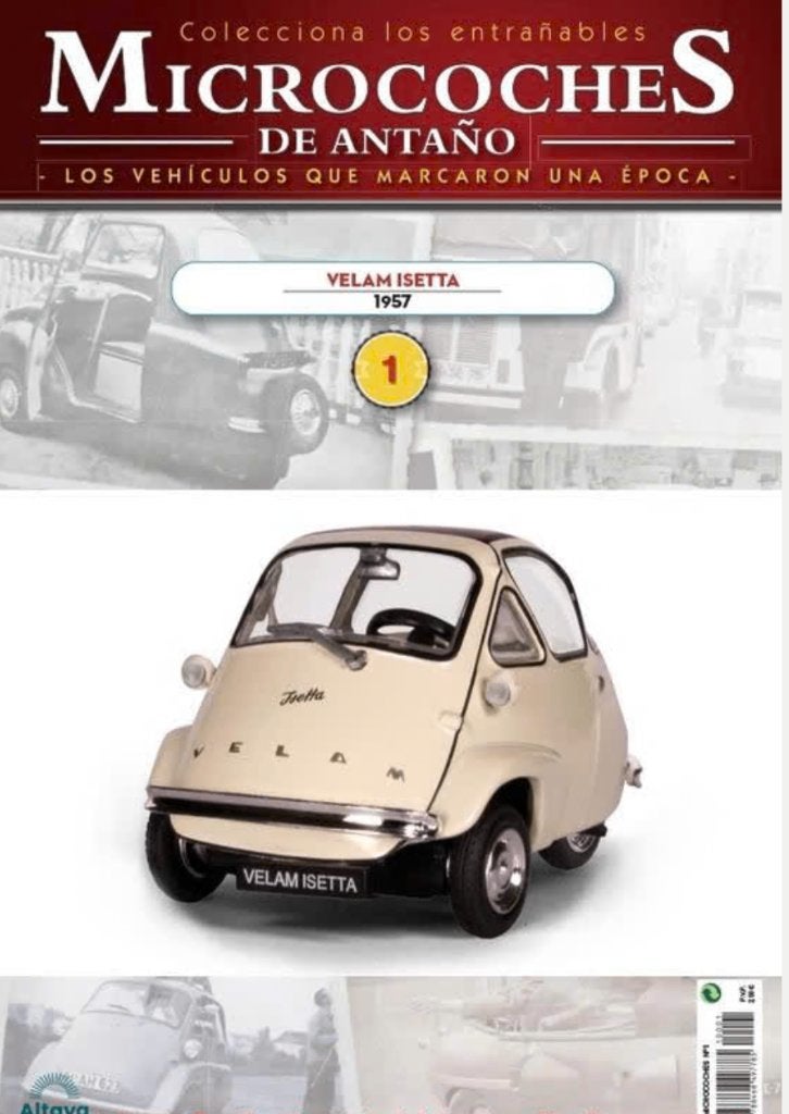 Velam Isetta '57 schaal 1/43 serie MICRO d'antan auto's # 1, Verzenden, Nieuw, Auto, Overige merken