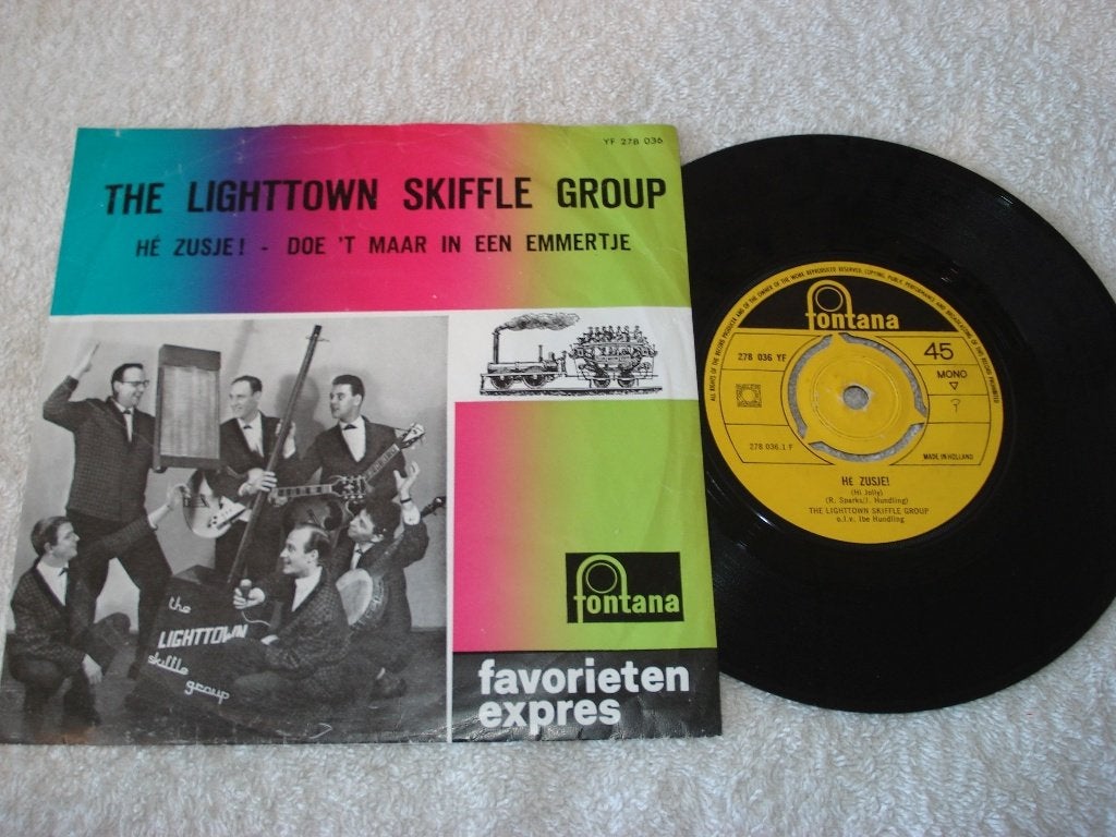Lighttown Skiffle Group    He Zusje     Orgineel, Fotohoes, Ophalen of Verzenden, Zo goed als nieuw, Nederlandstalig