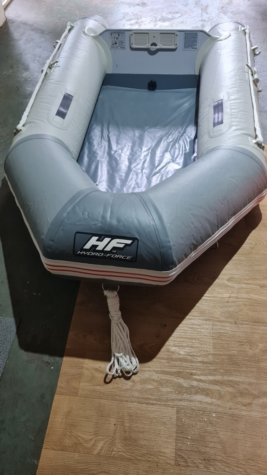 Bestway Hydro-Force Caspian Opblaasboot 2.30m, Ophalen, Motorboot