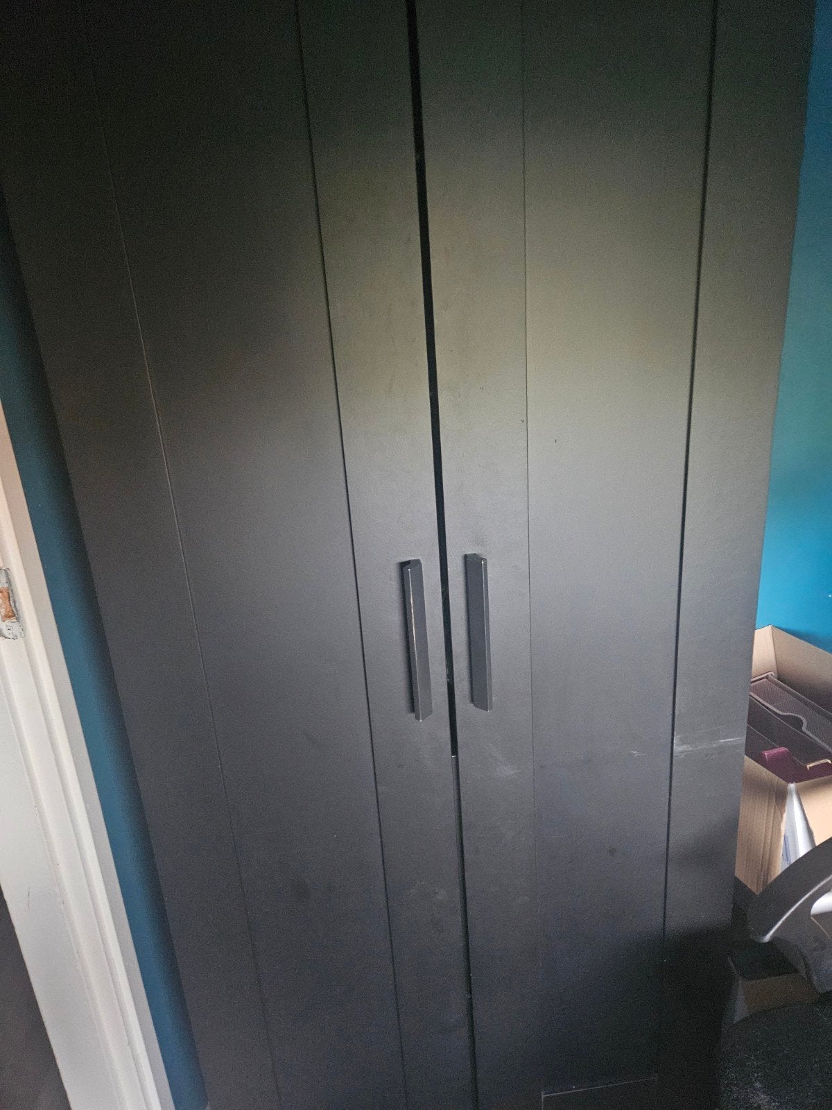 ikwa kast zwart, Ophalen, Zo goed als nieuw, 25 tot 50 cm