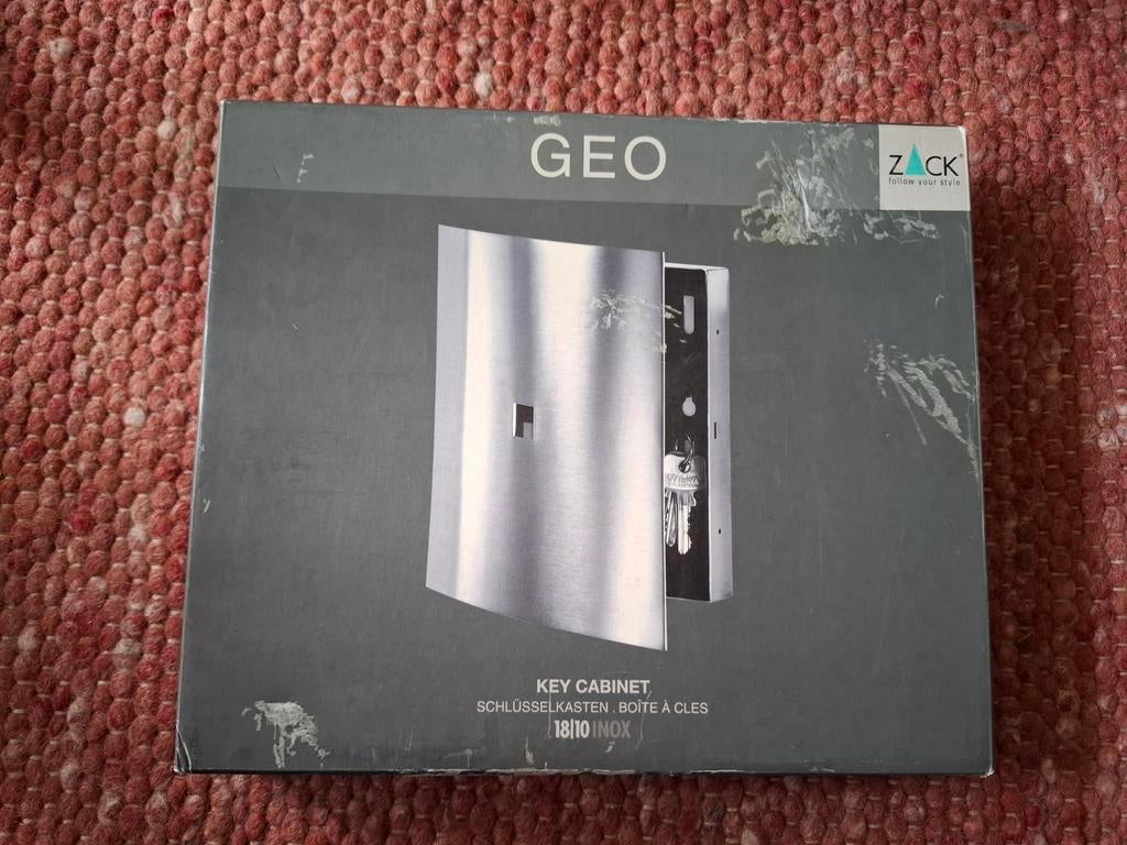Nieuw in verpakking ZACK sleutelkastje in roestvrij staal!, Huis en Inrichting, Kasten | Lockerkasten, Ophalen of Verzenden, Nieuw