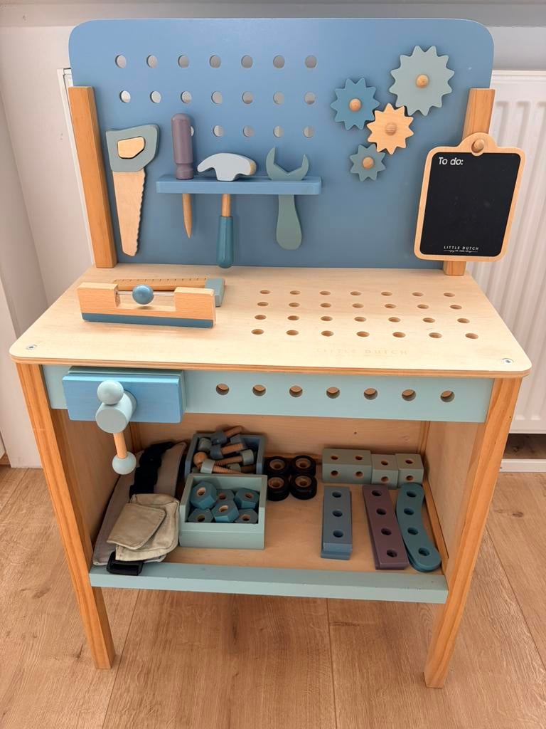 Little Dutch werkbank, Kinderen en Baby's, Speelgoed | Houten speelgoed, Ophalen, Gebruikt, Overige typen