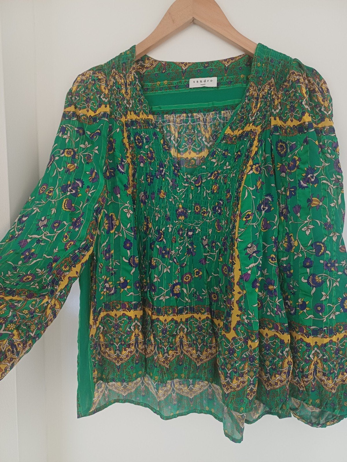 Sandro blouse maat 2 / maat 38
nieuw, Maat 38/40 (M), Sandro, Nieuw, Ophalen of Verzenden