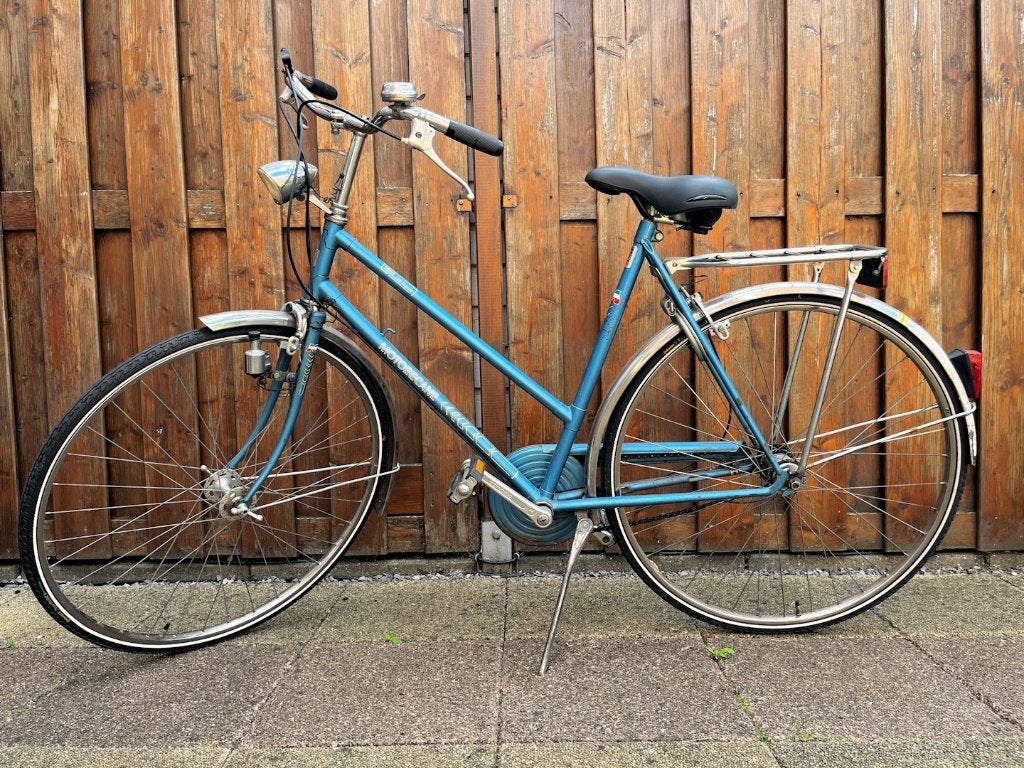 Damesfiets, Gebruikt, Velgrem, Versnellingen, 56 cm of meer