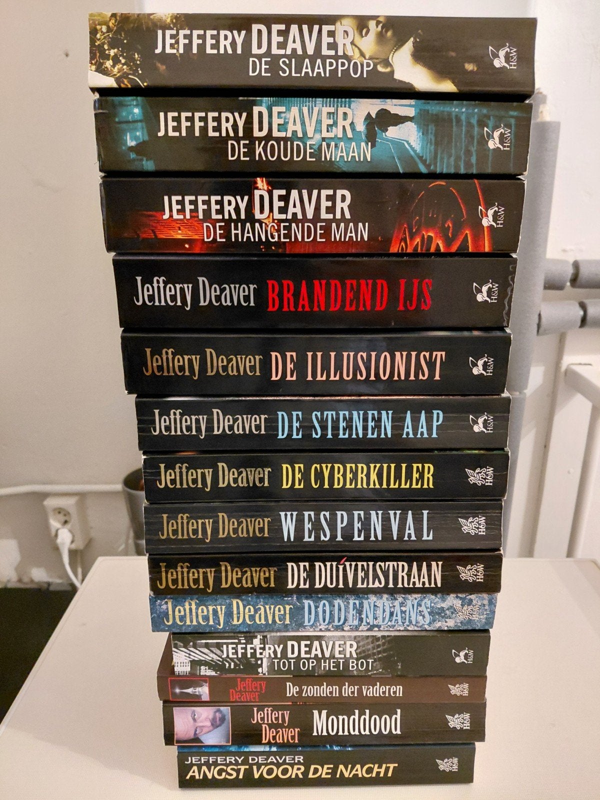 Jeffery Deaver Thriller Boeken Collectie (14 stuks), Boeken, Ophalen of Verzenden, Gelezen, Jeffery Deaver