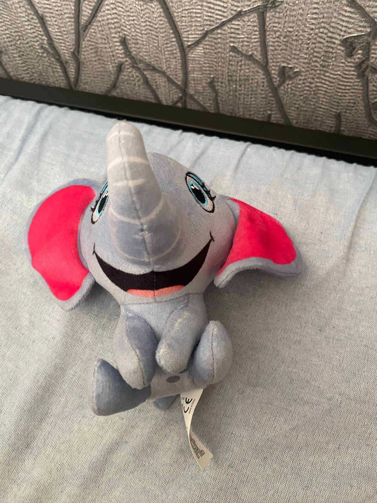 Lidl Safari Mini's Olifant Knuffel - Zo goed als nieuw, Lidl, Overige karakters, Grijs, Ophalen of Verzenden
