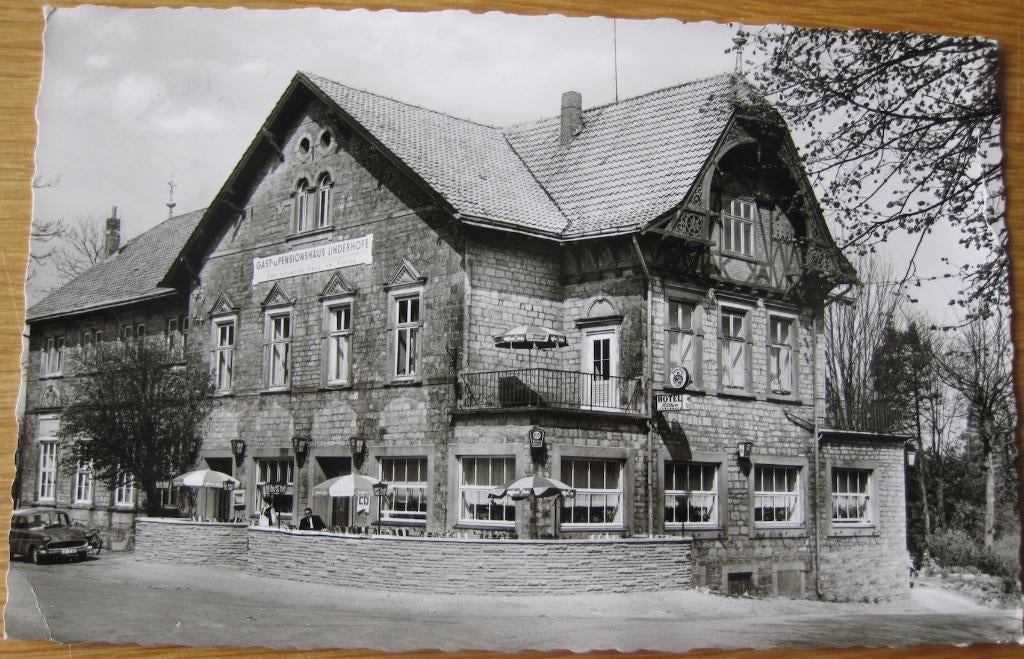 Hotel Linderhofe - Bösingfeld - Duitsland - 1959, Verzenden, 1940 tot 1960, Gelopen, Duitsland