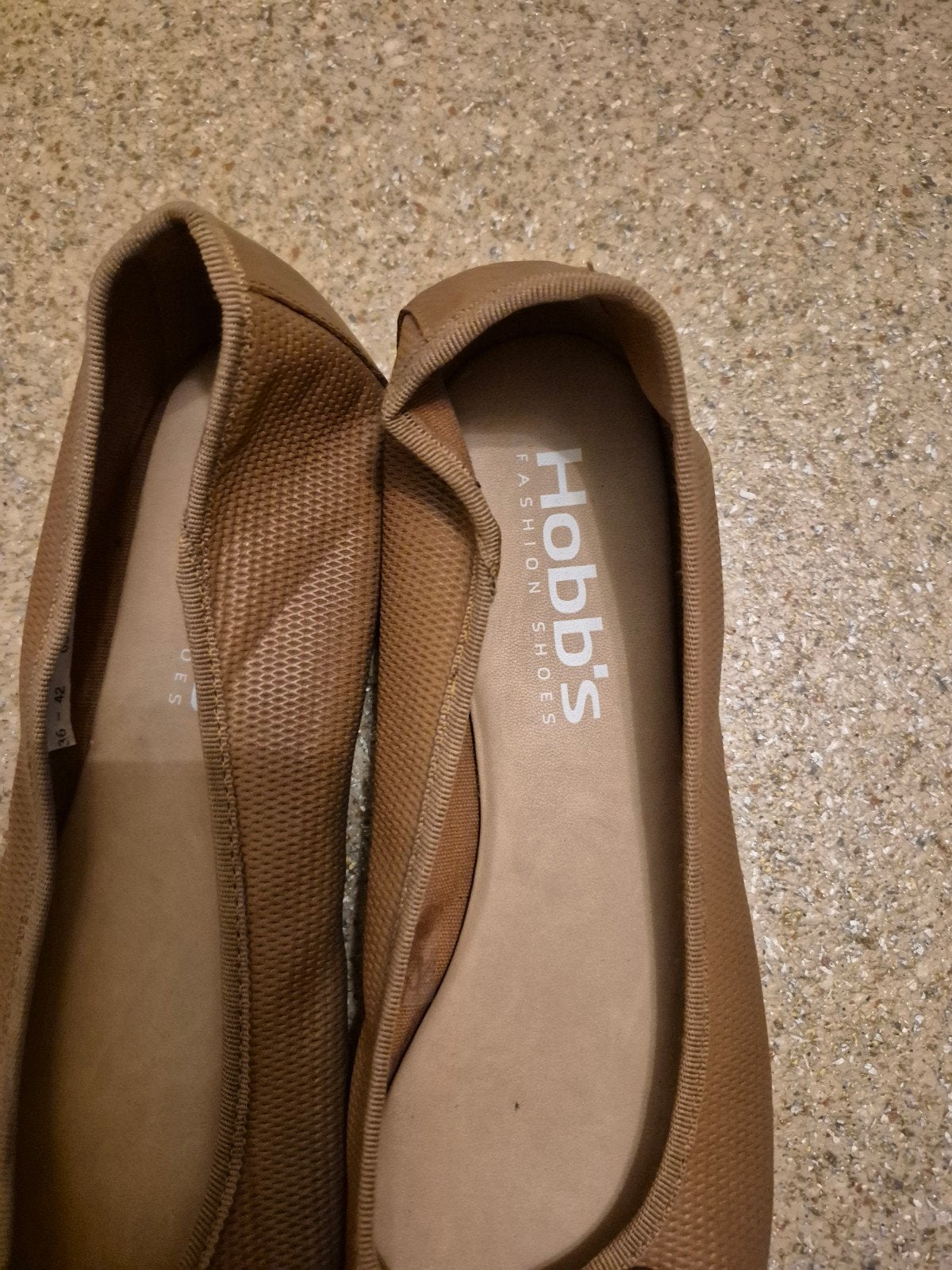 Hobbs Fashion Shoes Ballerina's Maat 39, Bruin, Hobbs Fashion Shoes, Gedragen, Ballerina's