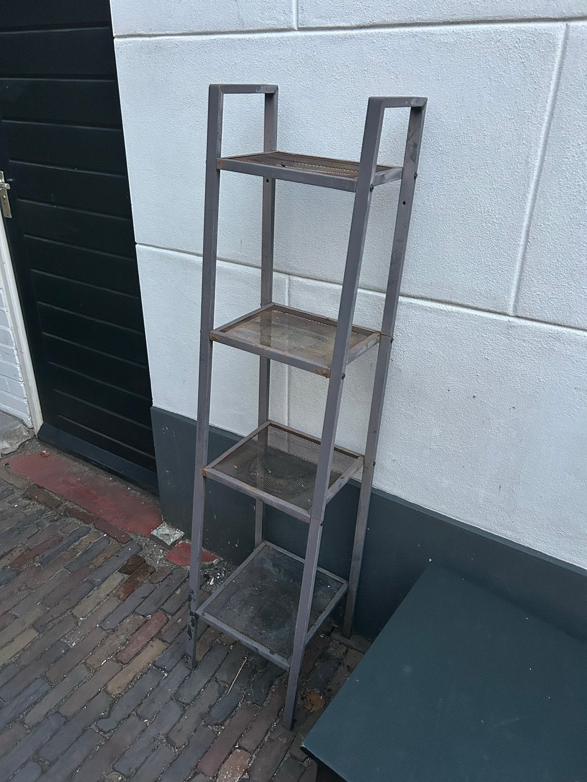 Metalen Kastje / Rekje voor Tuin of Balkon - 150cm Hoog, Ophalen, Gebruikt