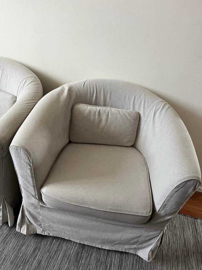 IKEA TULLSTA eenpersoons fauteuils, Huis en Inrichting, Fauteuils, Ophalen of Verzenden, Gebruikt, Stof, 75 tot 100 cm