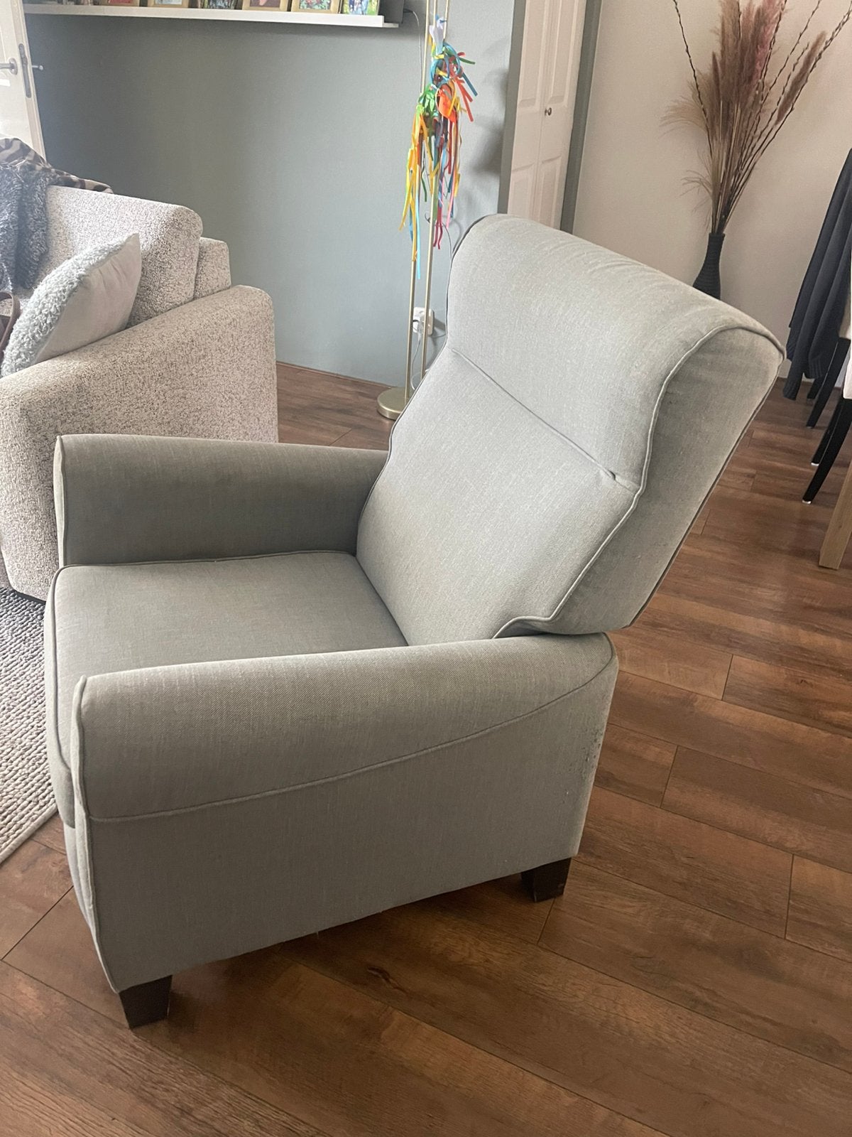 Ikea Muren grijze 3 standen fauteuils, Ophalen, Gebruikt, 75 tot 100 cm, 50 tot 75 cm