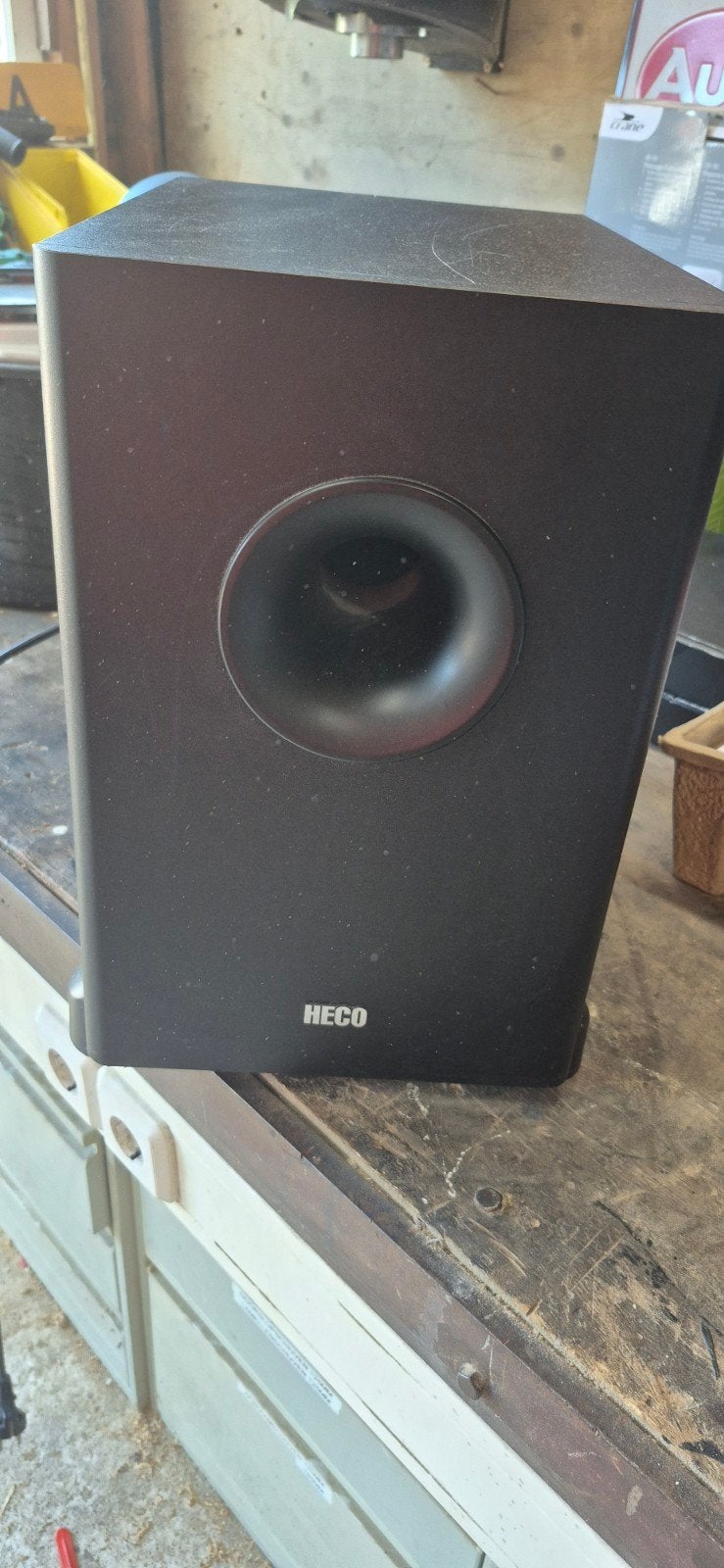 Heco Subwoofer - Krachtige Bass voor Thuisbioscoop, Overige merken, Subwoofer, Ophalen of Verzenden, 60 tot 120 watt
