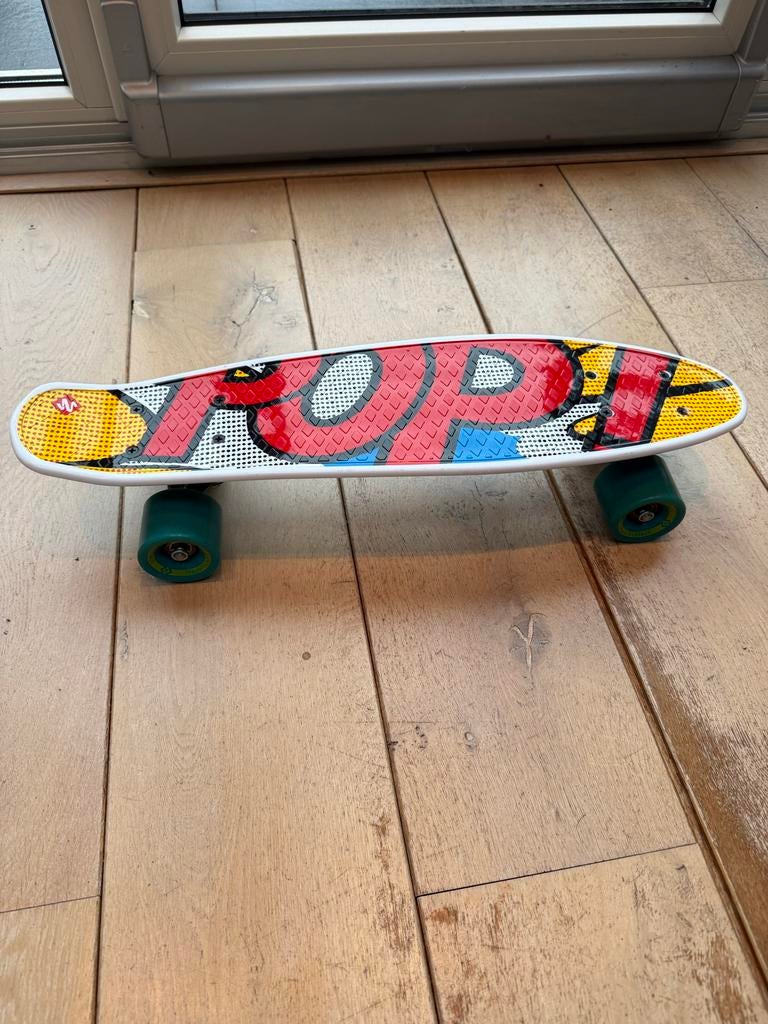 Street Surfing Skateboard Popsi popboard 55 cm, Sport en Fitness, Skateboarden, Ophalen of Verzenden, Gebruikt, Skateboard