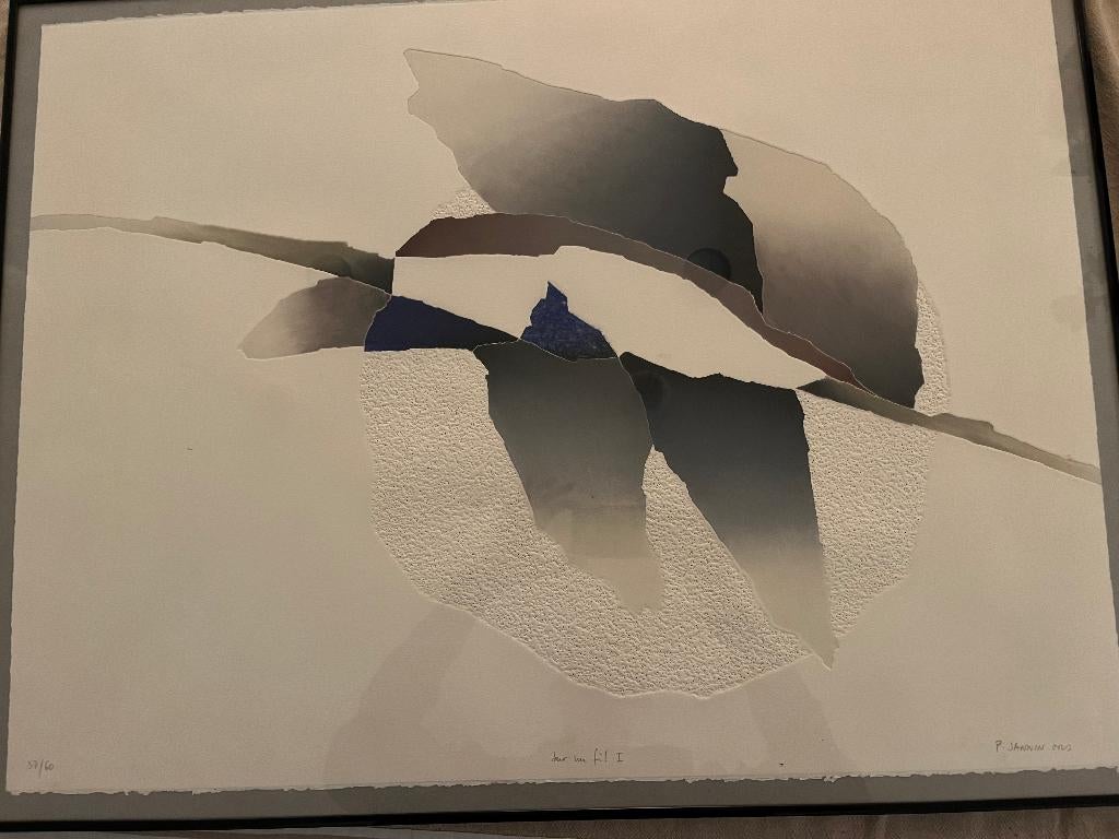 Patrick Janni-Oms - Ets/reliefdruk, Antiek en Kunst, Ophalen of Verzenden