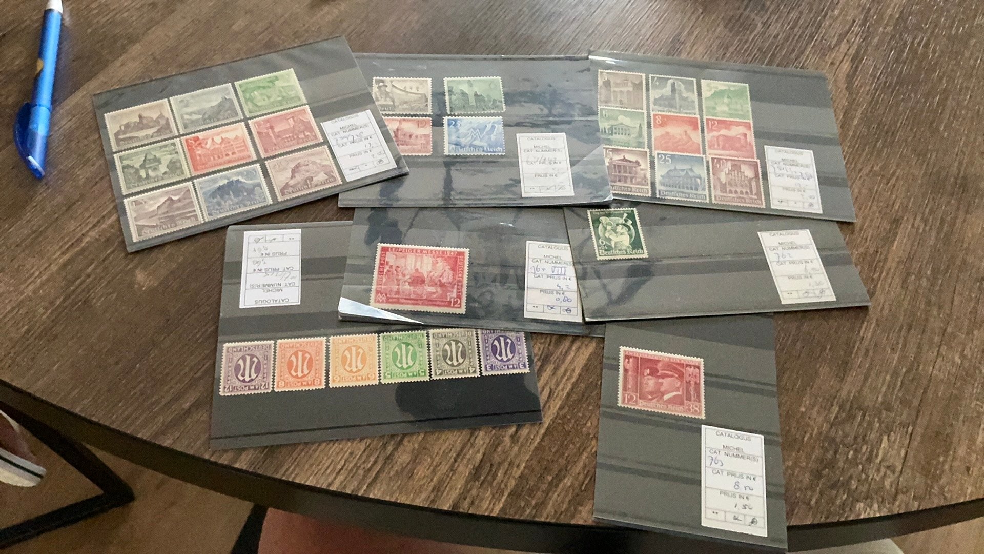 #90 Kleine verzameling Duitse Rijk, veel pf, Postzegels en Munten, Postzegels | Volle albums en Verzamelingen, Ophalen of Verzenden