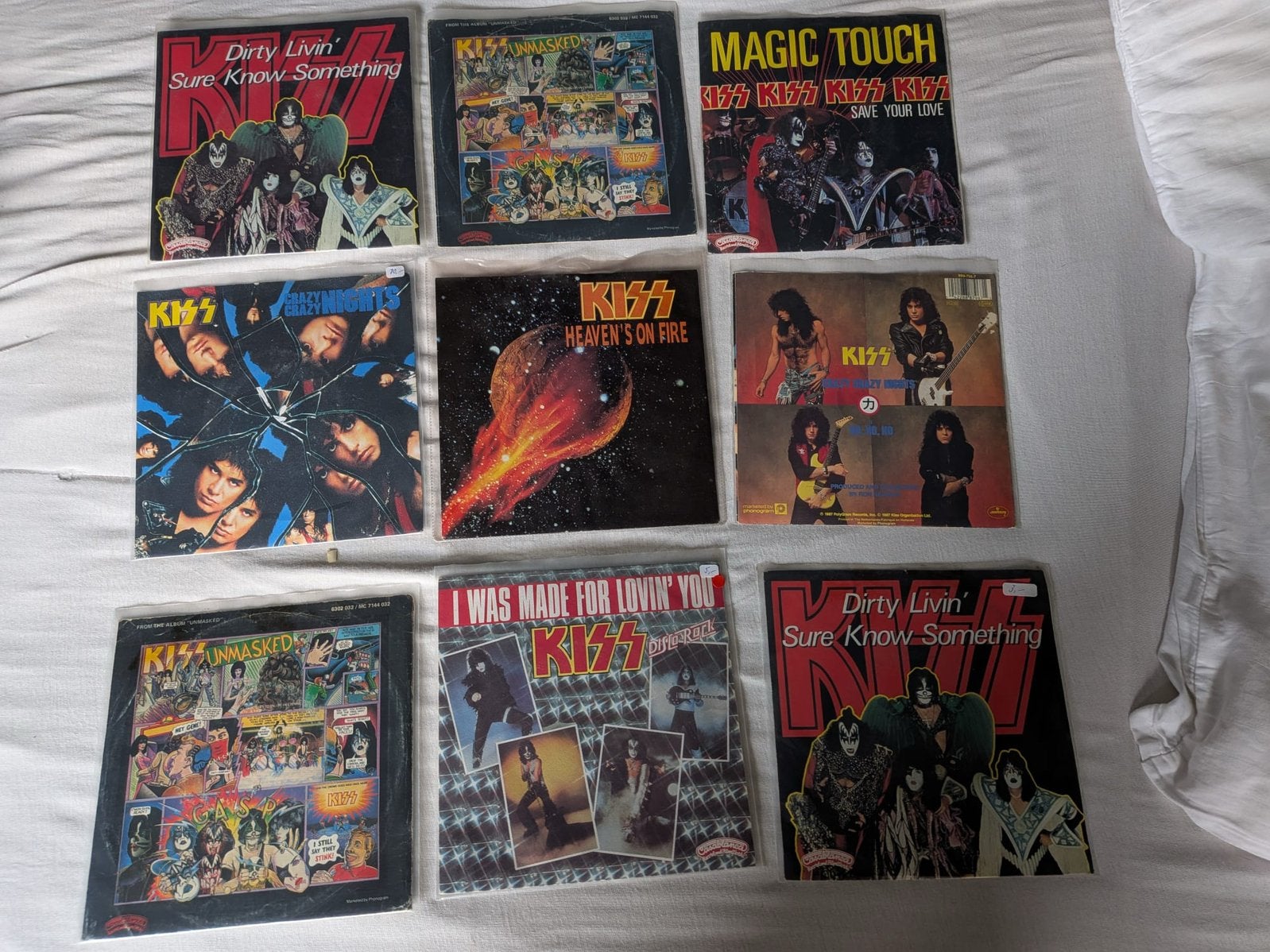 Singles van KISS, Ophalen of Verzenden, Zo goed als nieuw, Pop