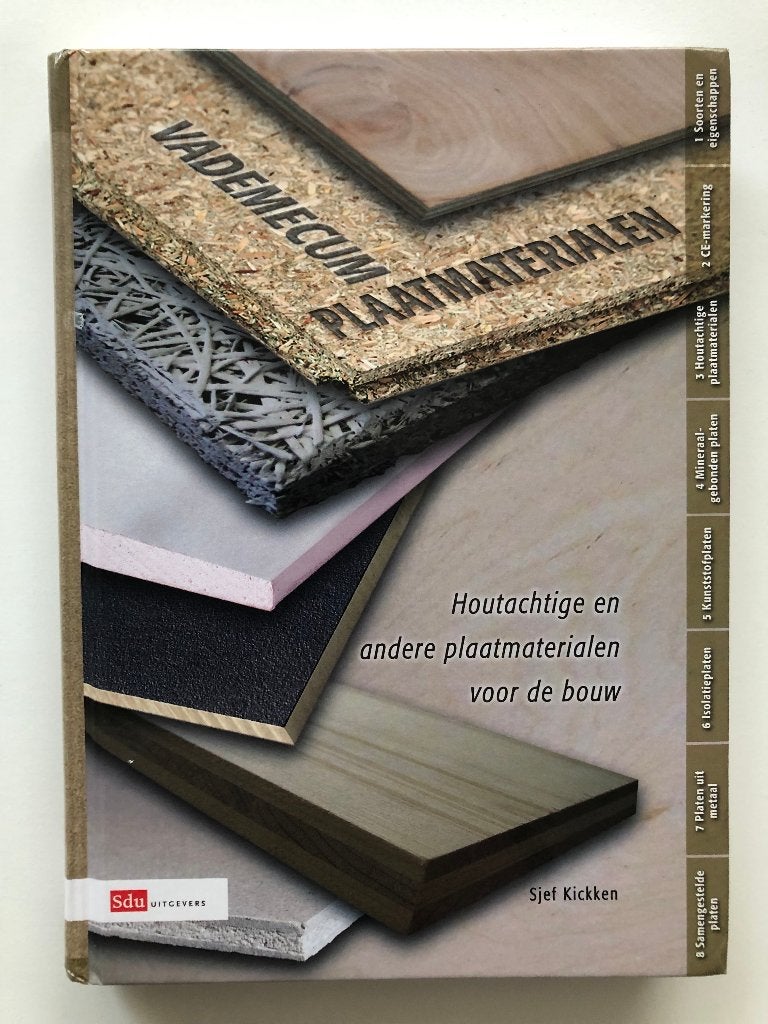 Houten plaatmaterialen Vademecum (9789012116992), Boeken, Overige vakken, Verzenden, Kickken, Zo goed als nieuw