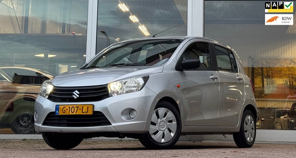 Suzuki Celerio 1.0i Comfort 2e Eigenaar Airco APK 23-10-2027, Auto's, Suzuki, Stof, Gebruikt, 68 pk, Origineel Nederlands