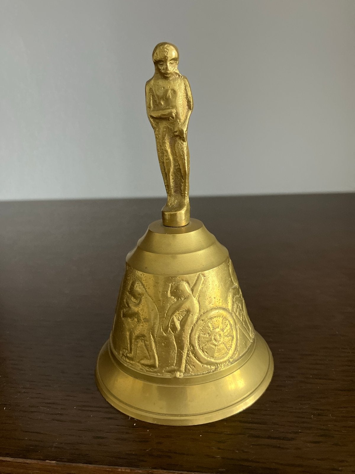 Koperen tafelbel met Napoleon Bonaparte, Antiek en Kunst, Ophalen of Verzenden, Koper