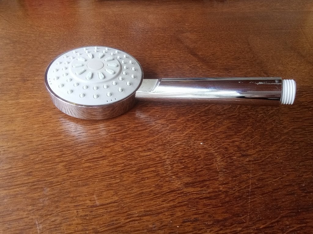 Spaar douchekop, Ophalen of Verzenden, Zo goed als nieuw, Chroom, Douche