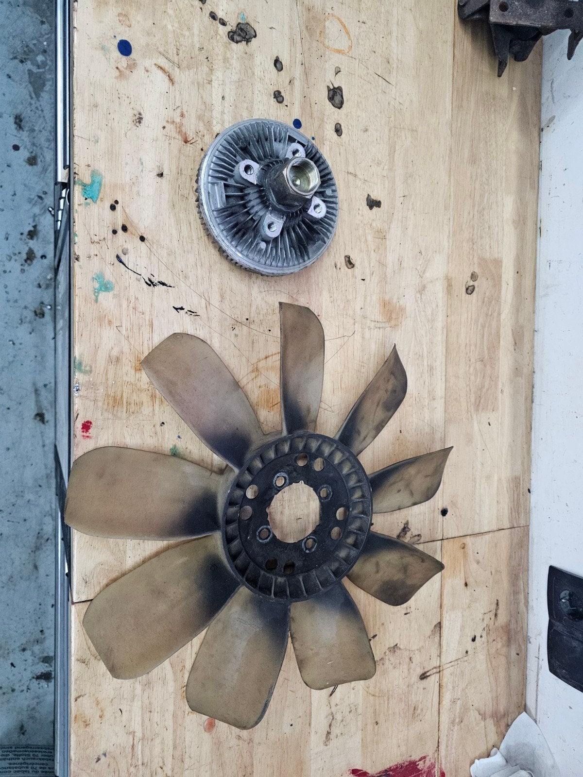 5.3 LM7 Vortec Chevrolet ventilator compleet, Ophalen of Verzenden, Gebruikt, Amerikaanse onderdelen