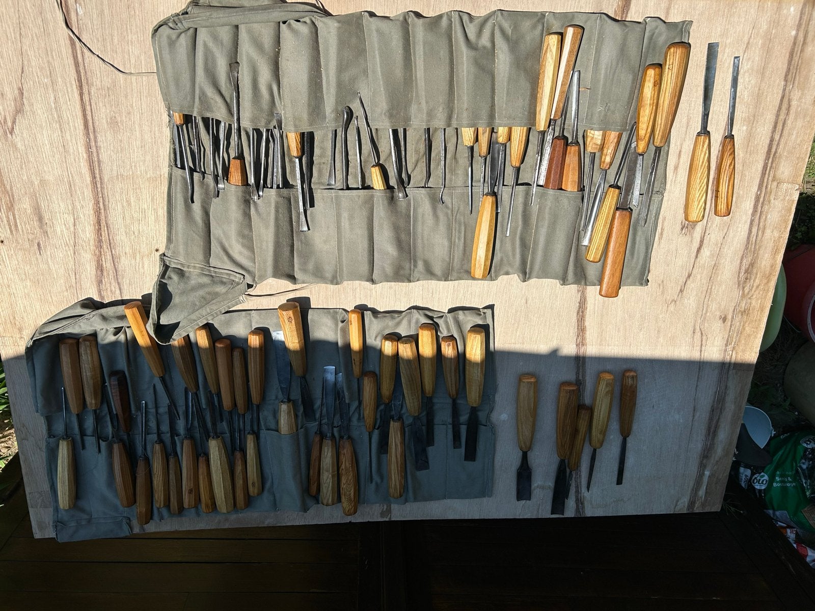 Grote collectie beitels., Doe-het-zelf en Verbouw, Gereedschap | Handgereedschap, Verzenden, Gebruikt, Beitel, Overige merken