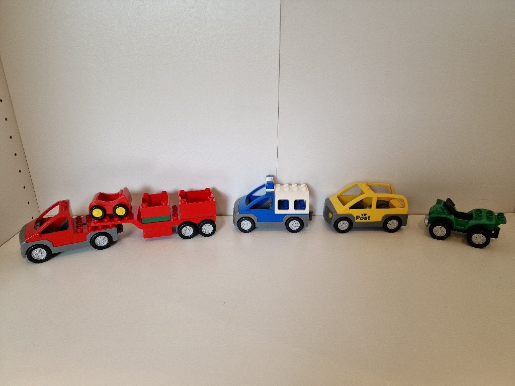 Duplo autootjes, Kinderen en Baby's, Speelgoed | Duplo en Lego, Ophalen of Verzenden, Gebruikt, Duplo