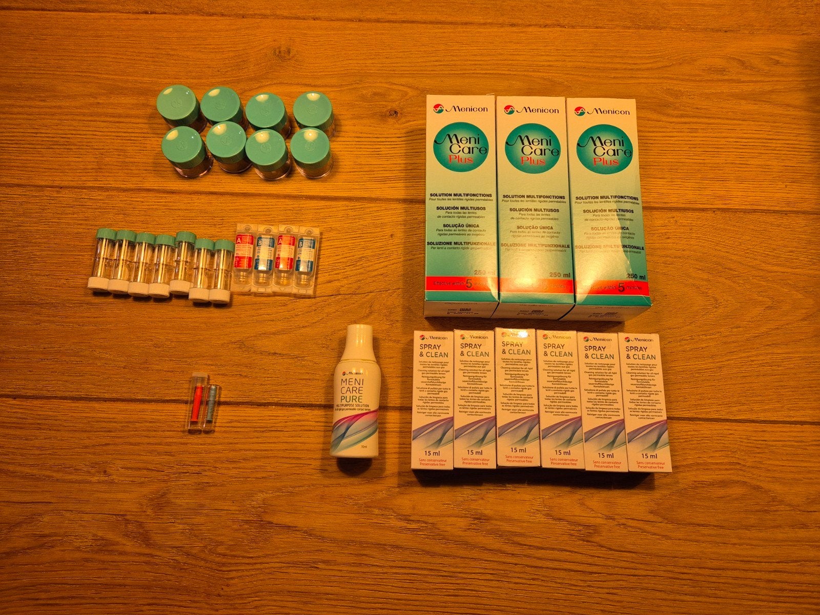 Contactlensvloeistof voor harde lenzen - Menicon, Ophalen, Nieuw, Ogen, Verzorging